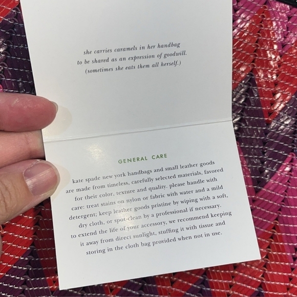 Kate Spade Beverly Breeze Woven Small Coal Tote Bag NWT πHOST PICKπ - Picture 14 of 15